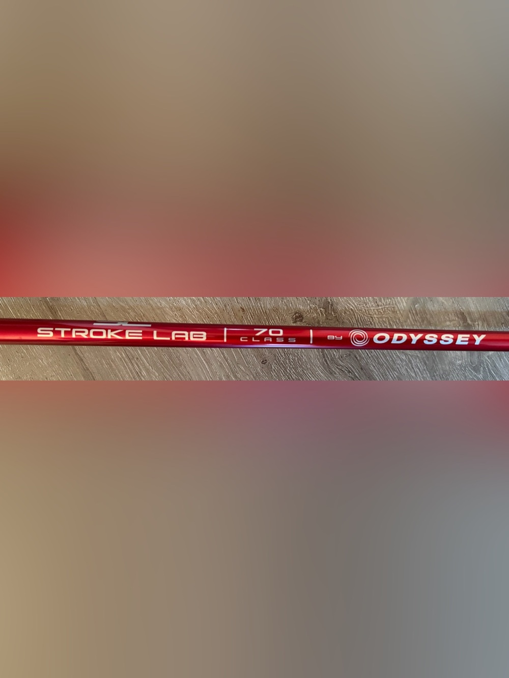 New Odyssey Stroke Lab 70 Putter Shaft in Red